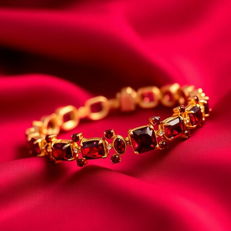 Pulseira de semijoia delicada